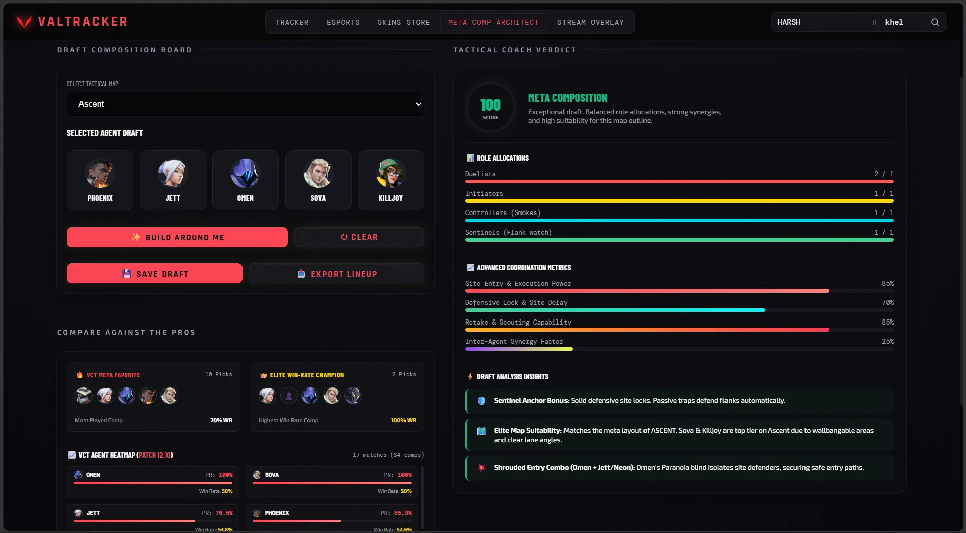 ValTracker — Free Valorant Stats Tracker, AI Coaching & OBS Overlays